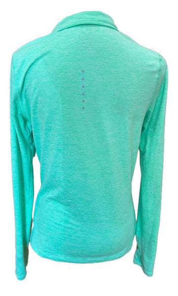 Nike Running Women's Lime Green Heather Pullover Size M MSP$75 - 0