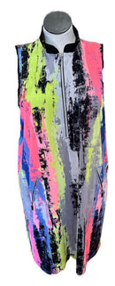 Jamie Sadock Women's Pink, Gray & Green Patterned Golf Dress Size XXL-1
