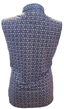 Peter Millar Women's Navy & White Tiny House Print Sleeveless Golf Top Size XL-2