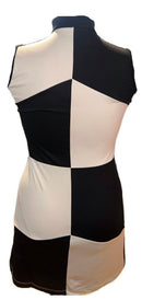 Tail Women's Black & White Patterned Golf Dress Size S-2