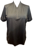 Tail Women's Black Short Sleeve Golf Top Size XXL-1