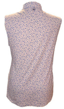 Peter Millar Women's Pink & Blue Golf Shoe & Tee Print Sleeveless Golf Top Size XL-2