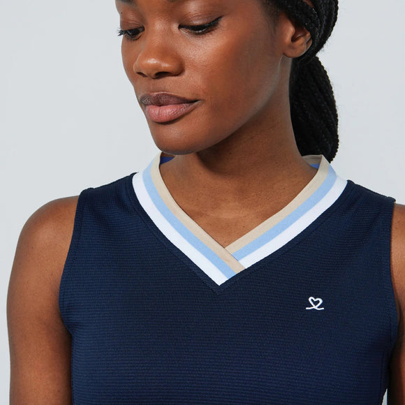 New Daily Sports Sicaya Navy Sleeveless Golf Dress MSP$150