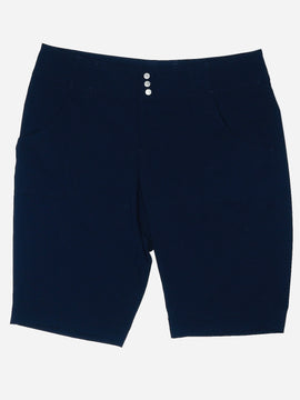 Jofit Women's Navy Belted Golf Shorts Size 10