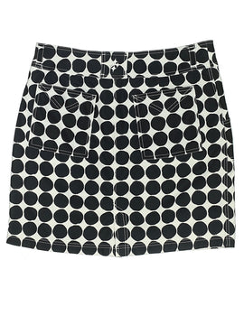 Jofit Black & White Large Polka Dot Golf Skort Size 8 MSP$92 - 0