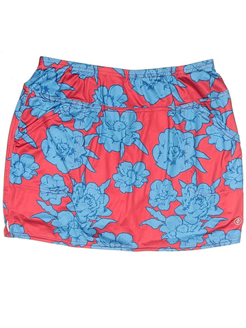 Jofit Red & Blue Floral Golf Skort Size M MSP$90