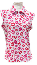 Ibkul  - Lipstick Kisses Sleeveless Size L-1