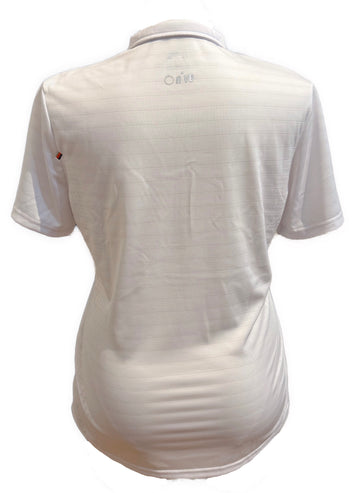 Nivo Women's White Short Sleeve Golf Top Size XL - 0