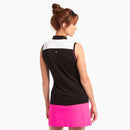New EP NY Black/White/Pink Colorblock Sleeveless Golf Top MSP$80-2