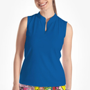 New Skort Obsession Sleeveless Quarter Zip Top-1