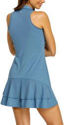 New Tail Activewear Suella 34" Dress - Copen Blue-2