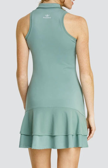 New Tail Activewear Suella 34" Dress - Sage - 0