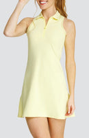 New Tail Activewear Suella 34" Dress - Fresh Lemon-1