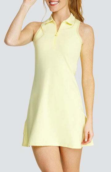 New Tail Activewear Suella 34" Dress - Fresh Lemon