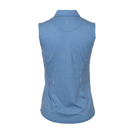 New Jofit Women's Sleeveless Top - Seafarer Check MSP$98 - 0
