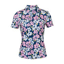 New Jofit Women's Mia Polo - Sea of Flowers MSP$99-1