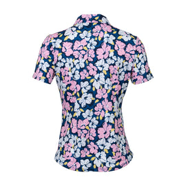 New Jofit Women's Mia Polo - Sea of Flowers MSP$99 - 0