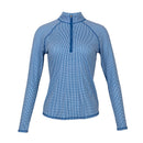 New Jofit Women's UV Mock - Seafarer Check MSP$105-1