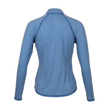 New Jofit Women's UV Mock - Seafarer Check MSP$105 - 0