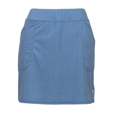 New Jofit Women's Mina Skort 17" - Seafarer Check MSP$103 - 0
