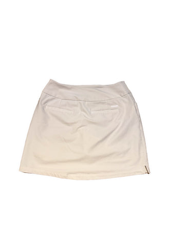 Adidas Women's White Pull-on Golf Skort Size S - 0