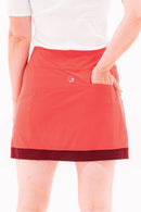 New Foray Golf Bonded Edge Fashion Faux Wrap Skirt Size M MSP$159-2