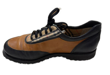 Women's Burberry Brown Leather Golf Shoes - Size 8 MSP$580