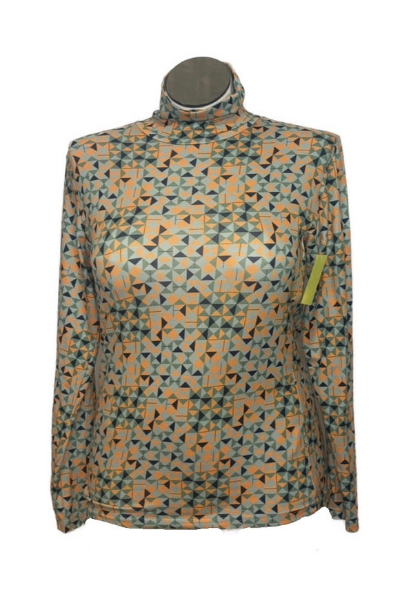 Swing Out Sister Mosaic Turtle Neck Size L
