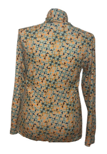 Swing Out Sister Mosaic Turtle Neck Size L - 0