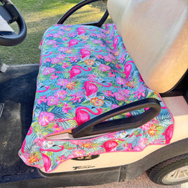 New Best of Golf America Golf Cart Seat Cover - Midnight Birdie