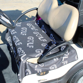 New Best of Golf America Golf Cart Seat Cover - Tee'd Up Love