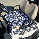 New Best of Golf America Golf Cart Seat Cover - Tee'd Up Love-2