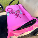 New Best of Golf America Golf Cart Seat Cover - Hot Pink Cosmos-2
