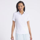 New Puma Women's MATTR Jaquard Stripe Short Sleeve Golf Polo MSP$-1