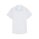 New Puma Women's MATTR Jaquard Stripe Short Sleeve Golf Polo MSP$-3