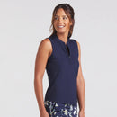 New Puma Women's Aerlon Mock Sleeveless Golf Polo MSP$60-1