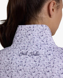 New Women's Bad Birdie At EAse Quarterzip - Garden Gala - Lavender Blue-4