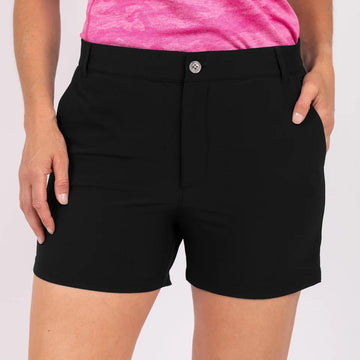 Taylor Jordan Black Golf Shorts  Size 6 MSP$80