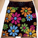 New Skort Obsession Night Daisies Black Skort MSP$72-1