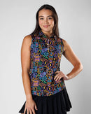 New Sunday Swagger Women's The Gambler Sleeveless Golf Polo-1