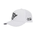 New Sunday Swagger Hang Loose Snapback Hat - White-3
