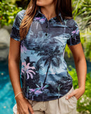 New Sunday Swagger Short Sleeve Golf Polo - Tropical Thunder-2