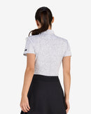 New Bad Birdie Women's Core Performance Golf Polo - Salt Shaker-3