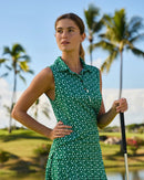 New Kenny Flowers Women's The Country Club Sleeveless Golf Polo-1
