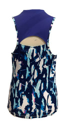 Slazenger Golf Cyanotype Print Sleeveless Polo Size S-2