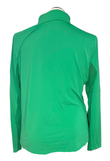 Ibkul Solid 1/4 Zip Sun Shirt Pullover - 0