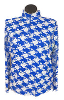 Ibkul Juno Print Adjustable Length Long Sleeve Sun Shirt Size XL-5