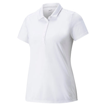 New Puma White Gamer Polo Size L