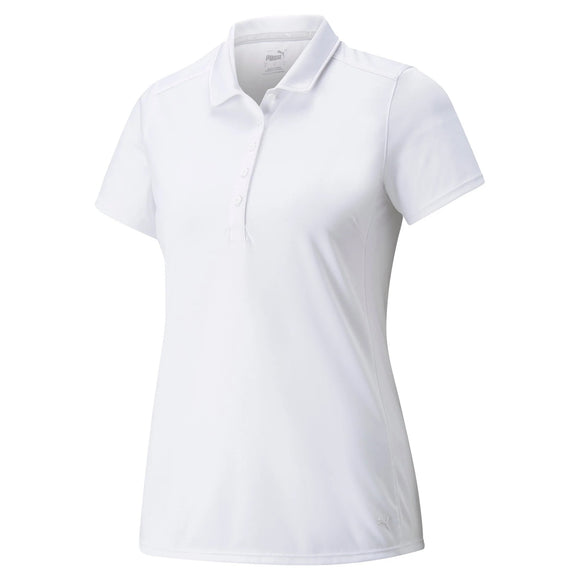 New Puma White Gamer Polo Size L
