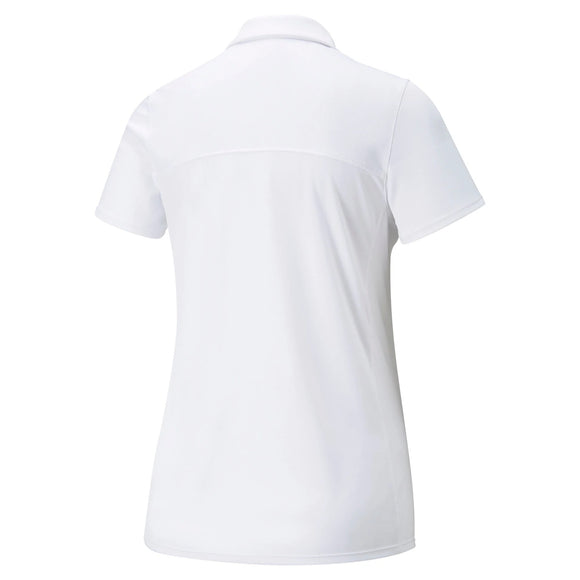 New Puma White Gamer Polo Size L